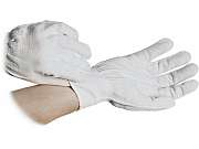 ESD-Handschuhe - Mischgewebe mit B&uuml;ndchen - 8745.CG