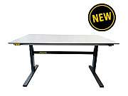 TENSIX&reg;-BASIC ESD work table, height-adjustable