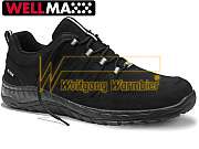 MADDOX BLACK LEATHER LOW ESD WELLMAXX - O2