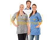 AM 160 short smock with applications