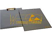 Clipboard ohne Deckel DIN A4 PVC IDP-STAT&reg;