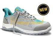 ELTEN LUANA GREY-TURQUOISE LOW ESD S1