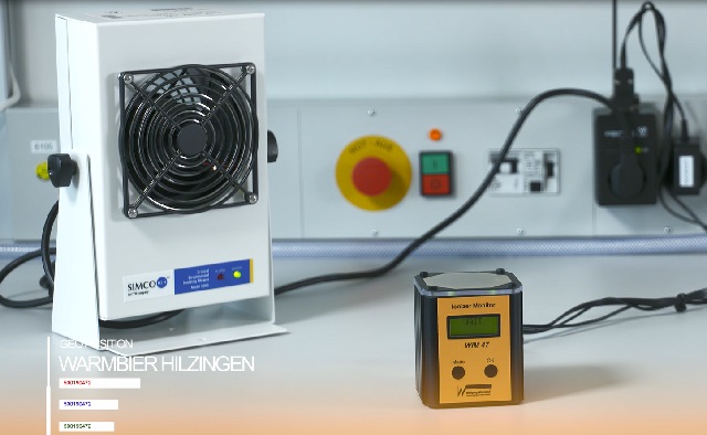 Ionizer Monitor WIM 47 incl. power supply/ground cord
