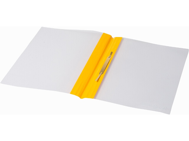 IDP-STAT® Clear binder DIN A4, yellow/transparent
