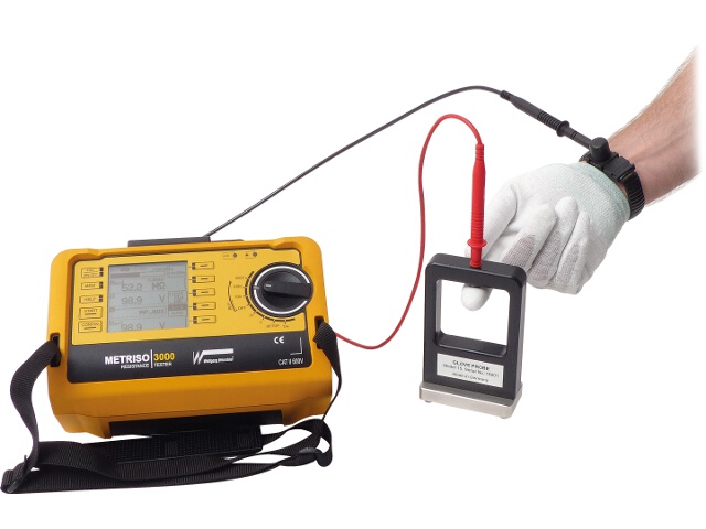 Handschuh-Elektrode nach ANSI/ESD SP15. 1