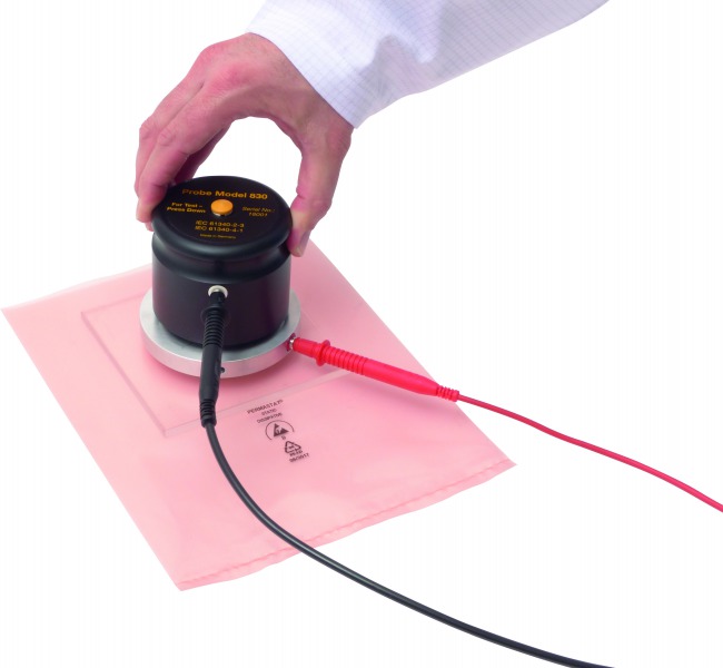 Press Down Probe Model 830 with conductive carrying case