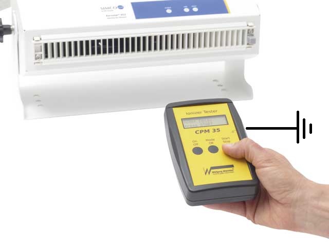 Ionizer Tester Type CPM35 for verification tests