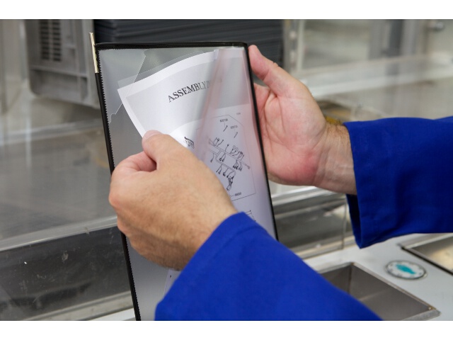 DIN A4 document holders (EASY LOAD) 1 unit = 10 pcs.