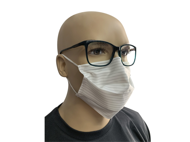 ESD-Gesichtsschutzmaske mit Reinraumstoff,wiederverwendbar